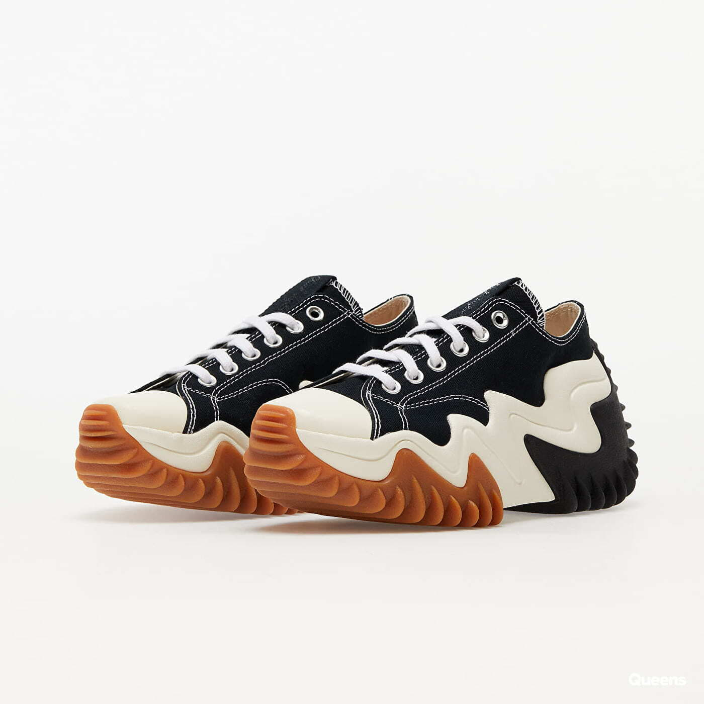 Men's sneakers and shoes Converse Run Star Motion Canvas Platform Black/ White/ Egret