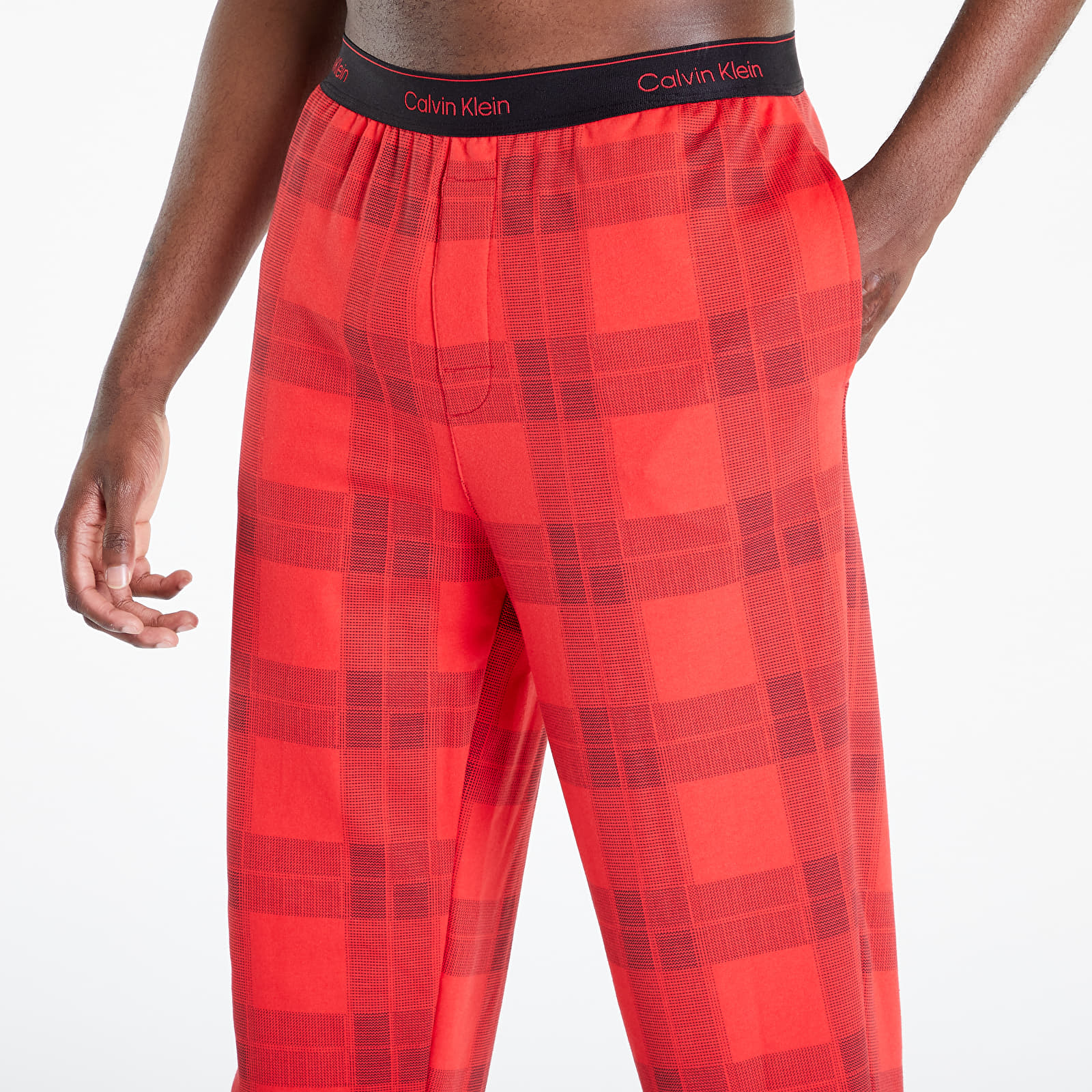 Pants and jeans Calvin Klein Mc Holiday Lounge Jogger Red Queens
