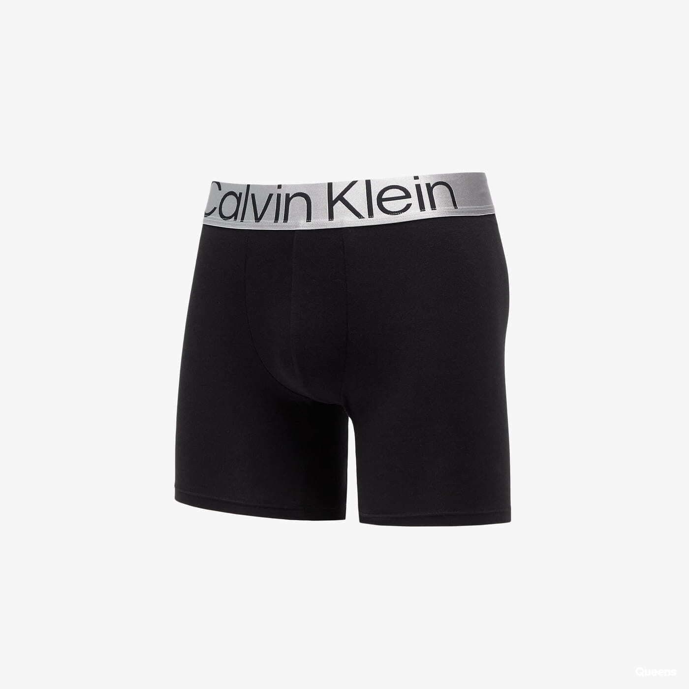 Bokserki Calvin Klein Ckr Steel Cotton Boxer Brief 3-Pack Black