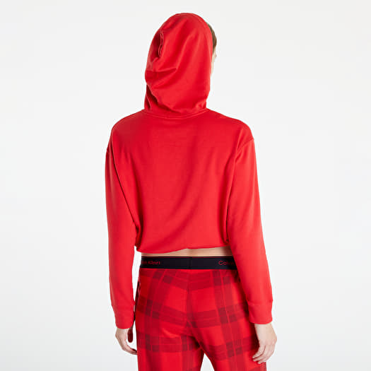 Hoodies and sweatshirts Calvin Klein Ck1 Lounge Ft L/S Hoodie Red | Queens