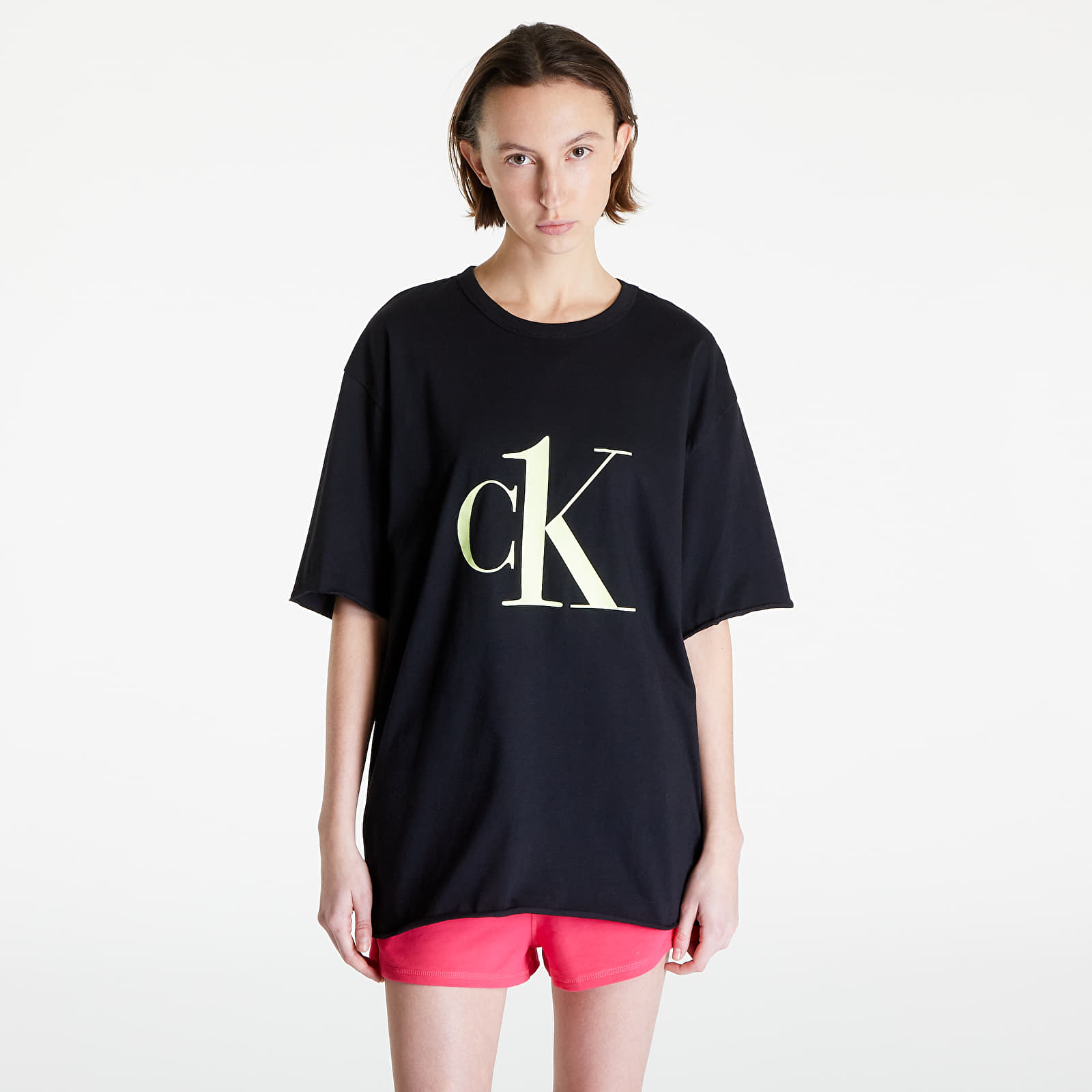 Trička Calvin Klein Ck1 Cotton Lw New S/S Crew Neck Black
