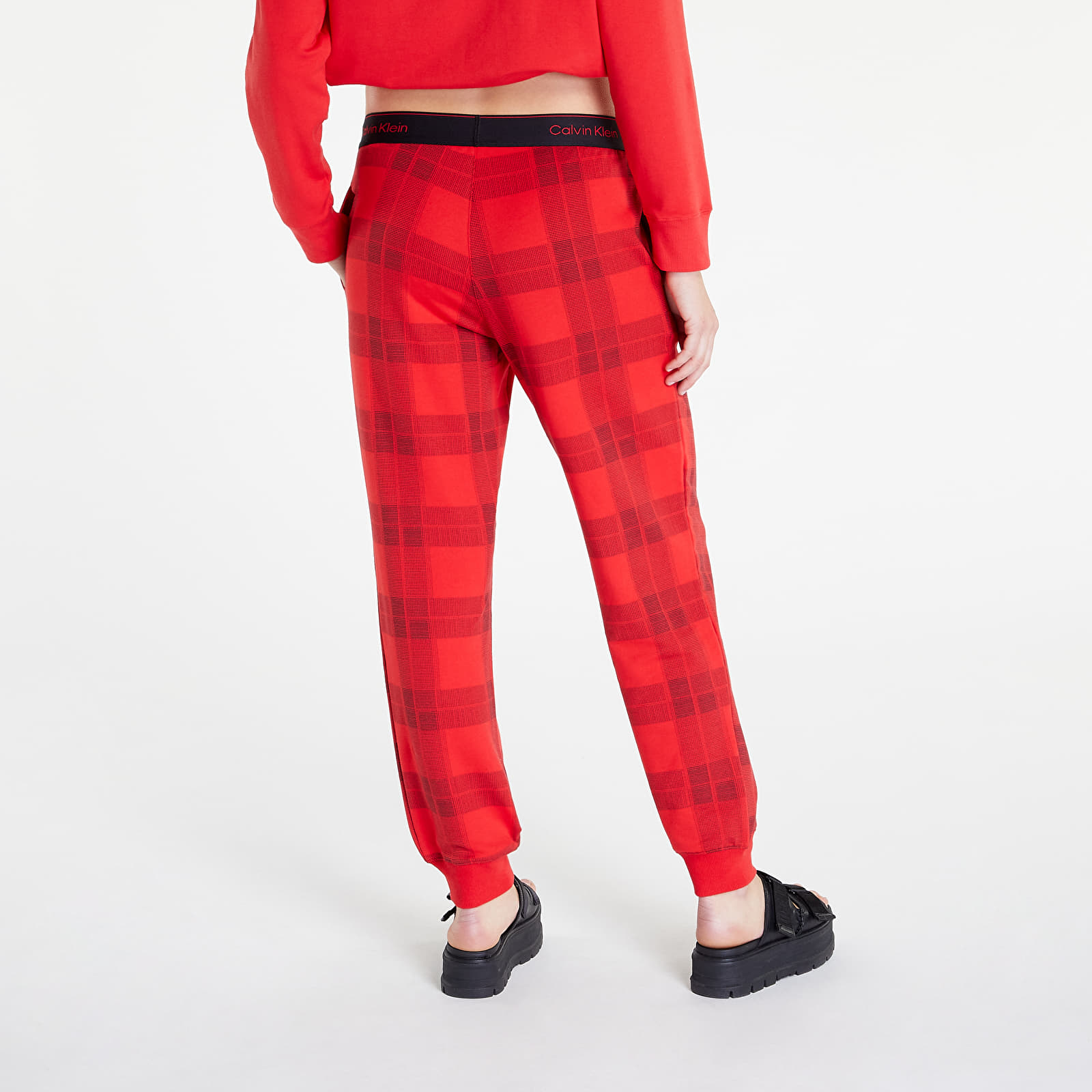 Calvin klein red pants hot sale