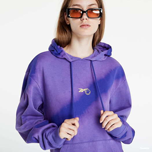 Reebok hoodie deals womens purple