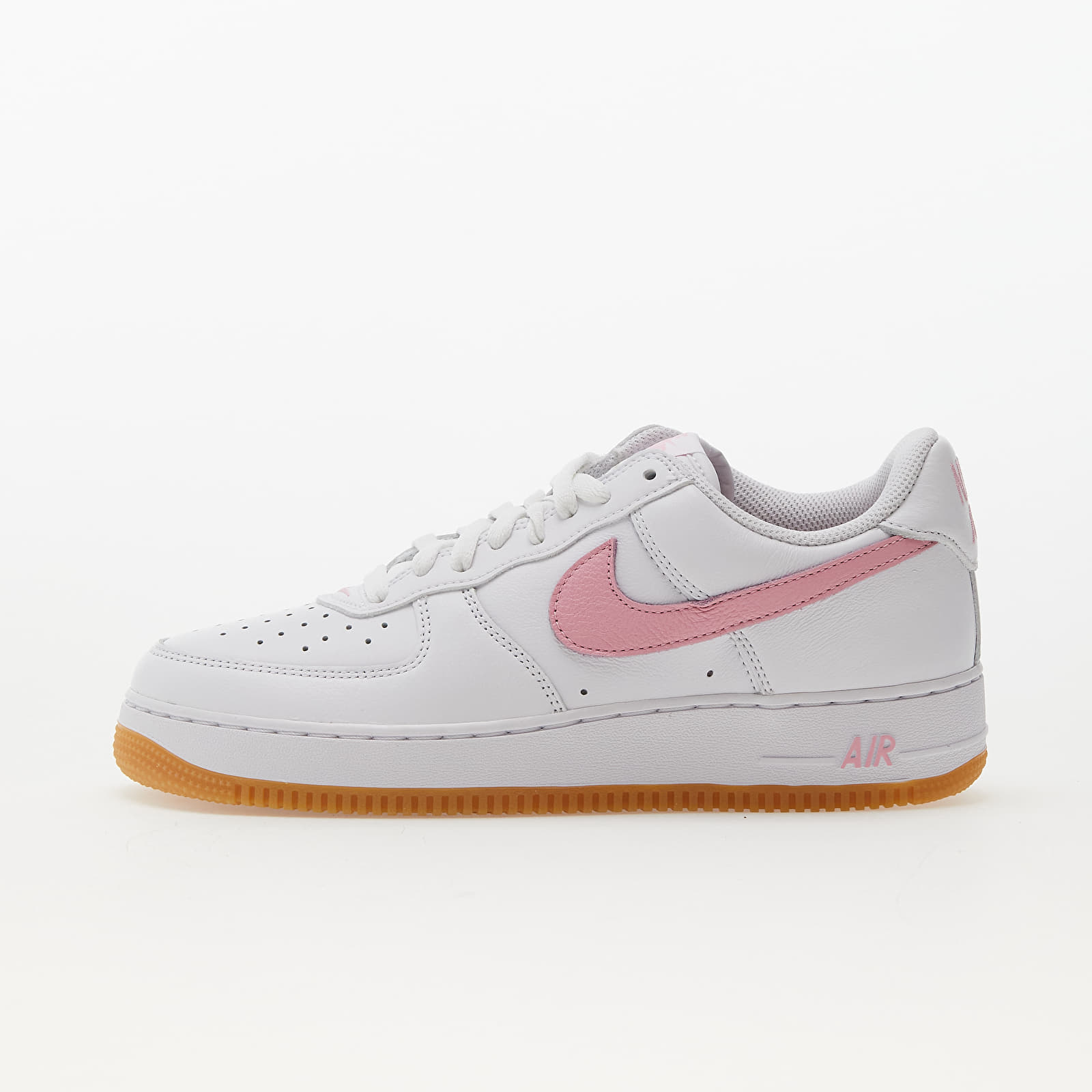 Sneakers og sko til mænd Nike Air Force 1 Low Retro White/ Pink-Gum Yellow-Metallic Gold