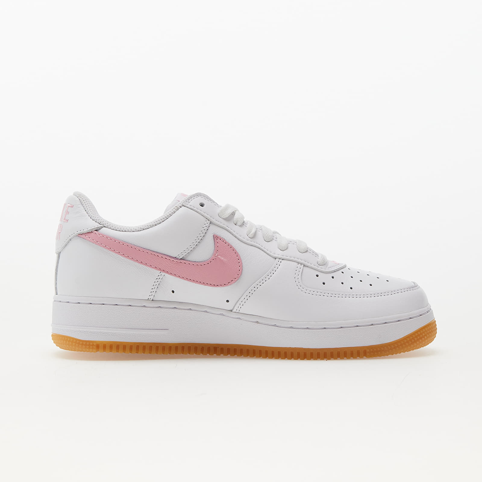 Sneakers og sko til mænd Nike Air Force 1 Low Retro White/ Pink-Gum Yellow-Metallic Gold