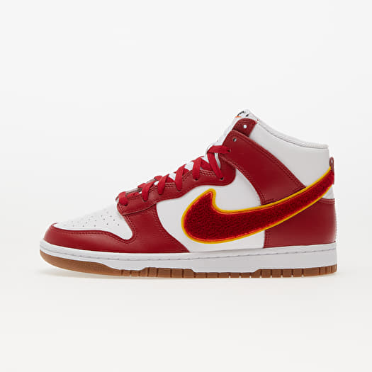 Nike yellow and red shoes discount