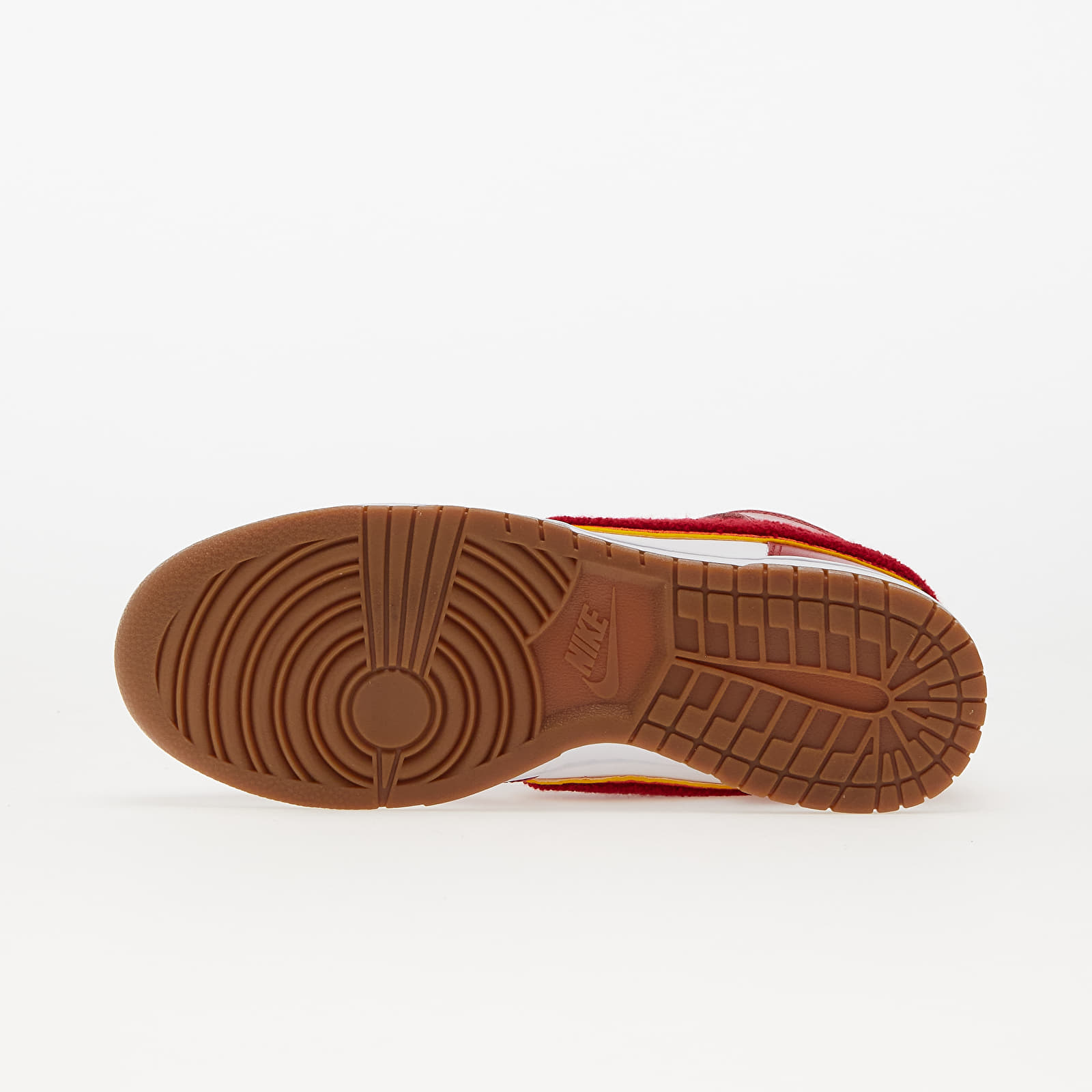 Zapatillas Hombre Nike Dunk High Retro White/ Gym Red-Yellow Ochre-Gum Med Brown