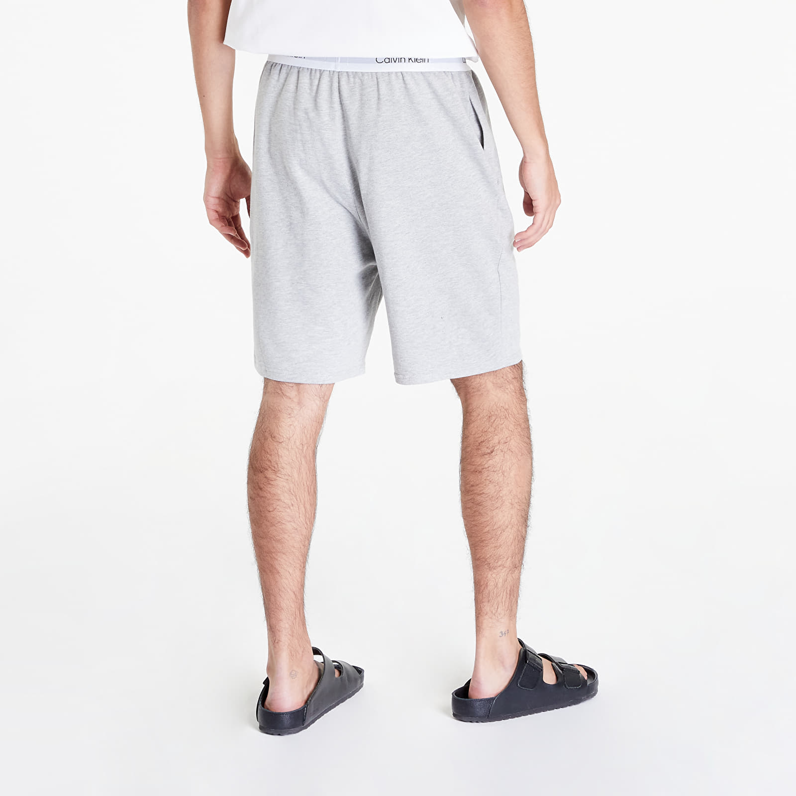 Pyžama Calvin Klein Modern Cotton Lounge Sleep Short Grey