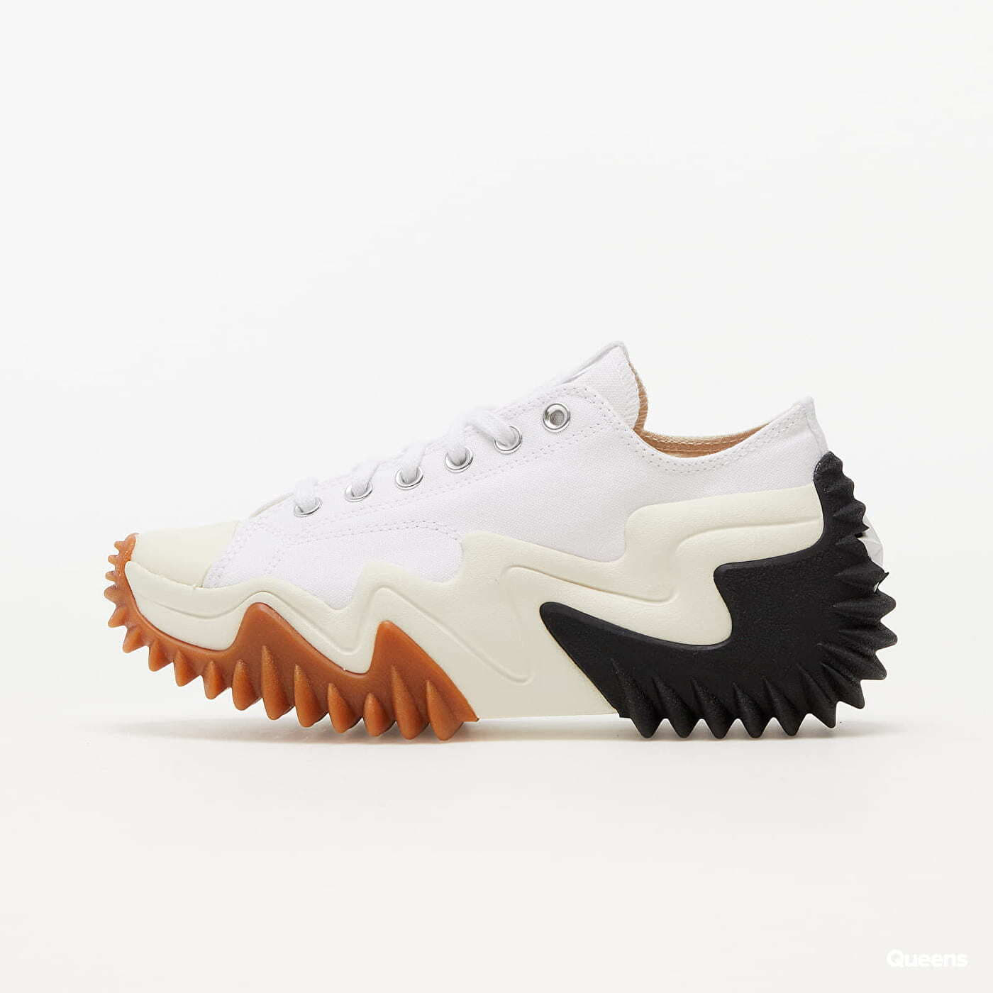 Vīriešu čības un apavi Converse Run Star Motion Canvas Platform White/ Black/ Egret