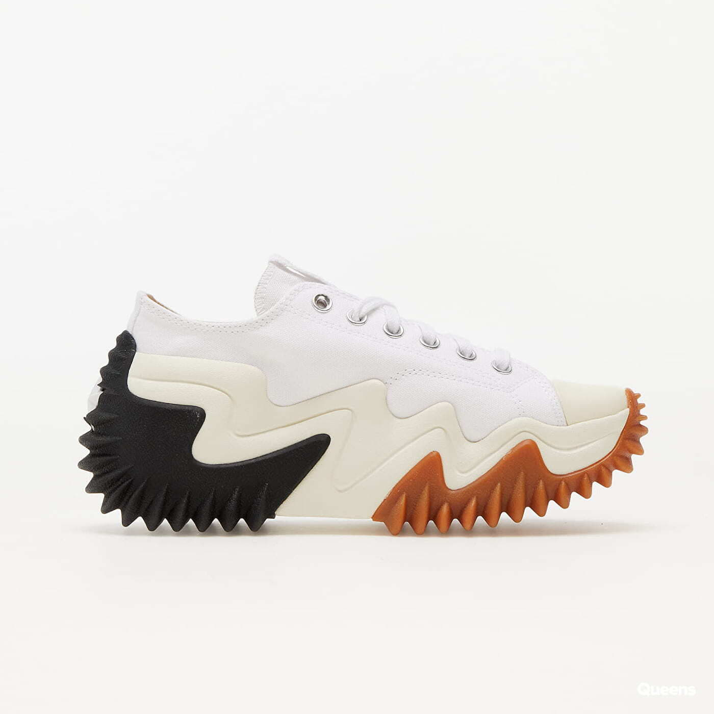 Vīriešu čības un apavi Converse Run Star Motion Canvas Platform White/ Black/ Egret
