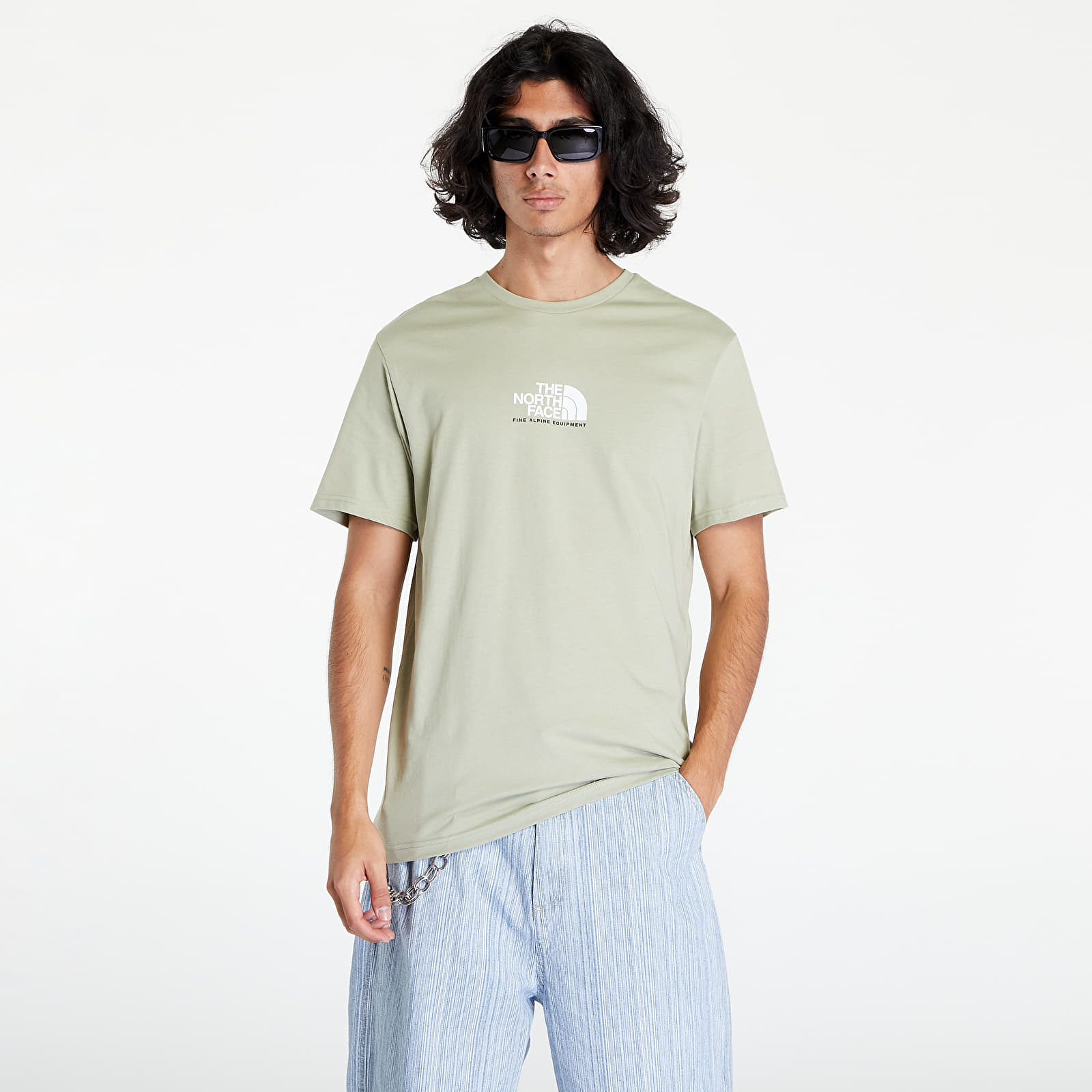 T-Shirts The North Face Ss Fine Alp Tee 3 Green
