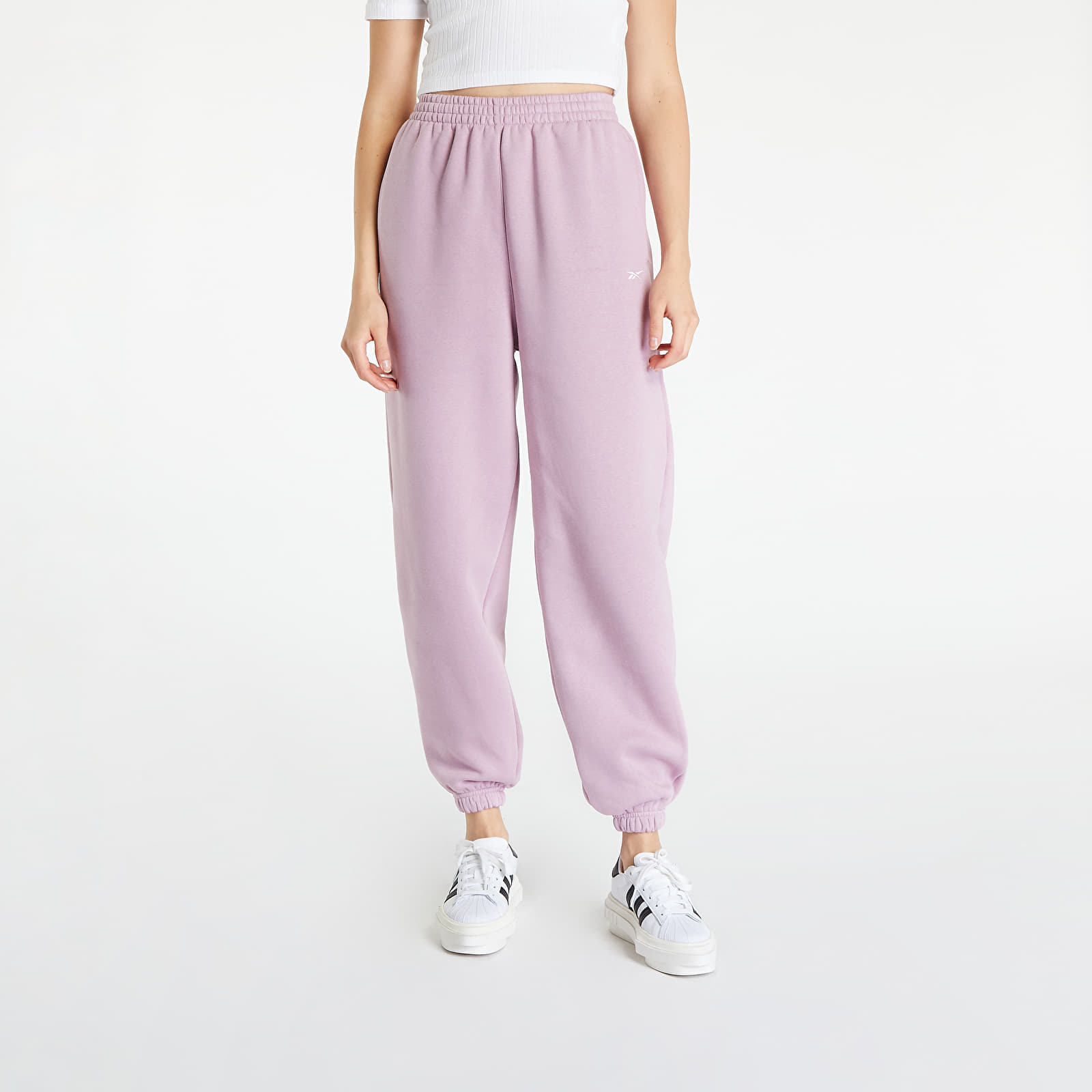 Reebok sweatpants store womens purple