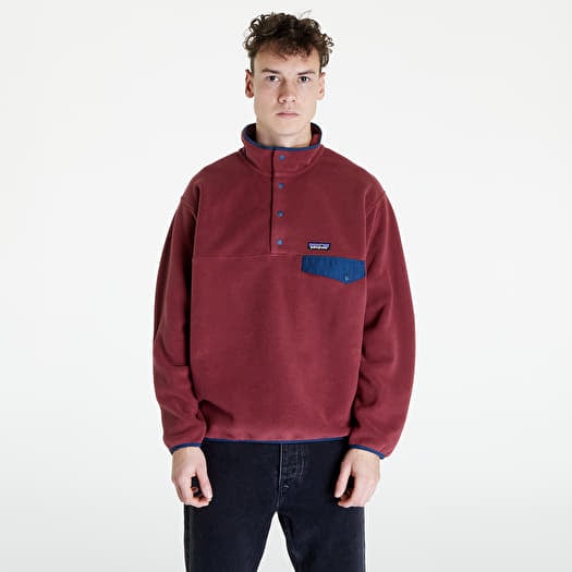 Patagonia selling Men's Synchilla Snap-T Fleece Pullover In Sequoia Red