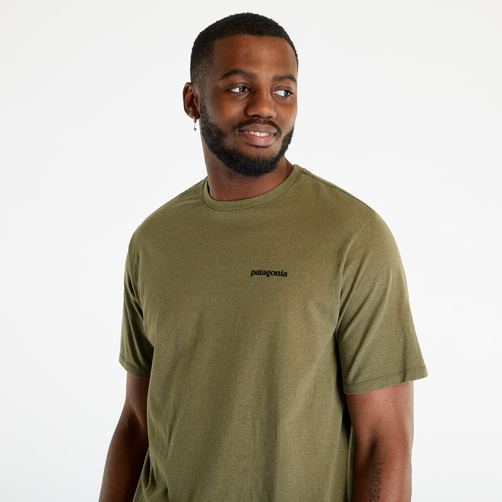 Patagonia t shirt green on sale