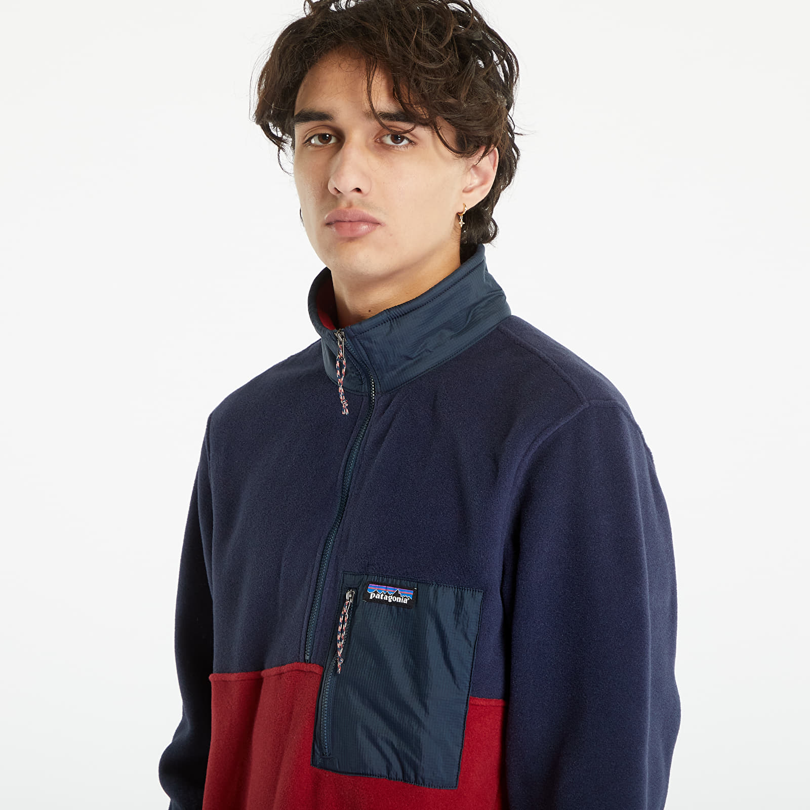Svetry Patagonia M's Microdini 1/2 Zip P/O Navy