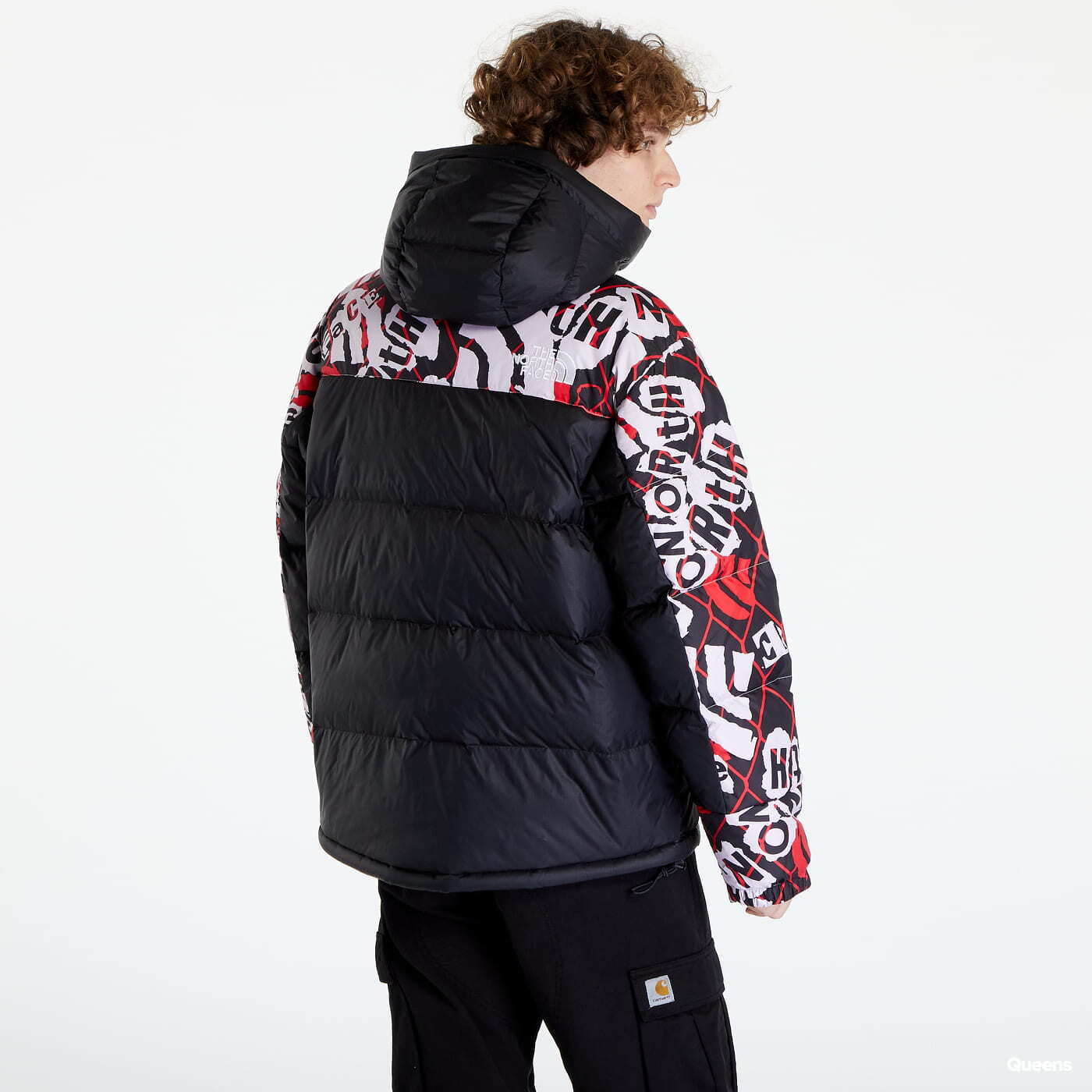 Bundy The North Face Print Himalyan Down Black