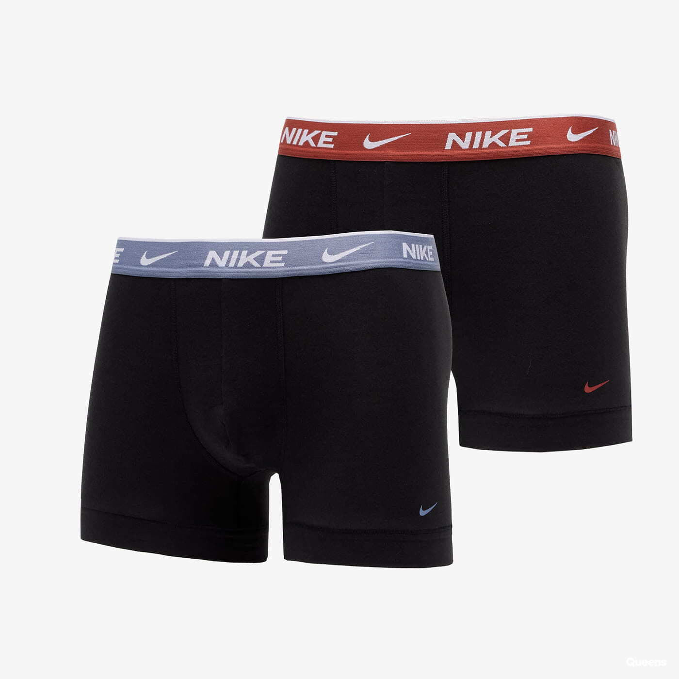Boxerky Nike Everyday Cotton Stretch Trunk Černé