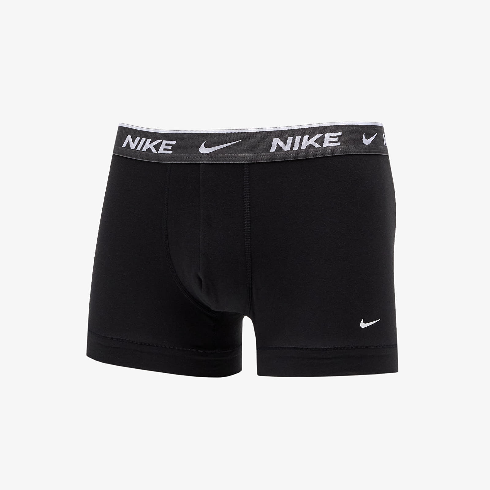 Boxerky Nike Everyday Cotton Stretch Trunk Černé
