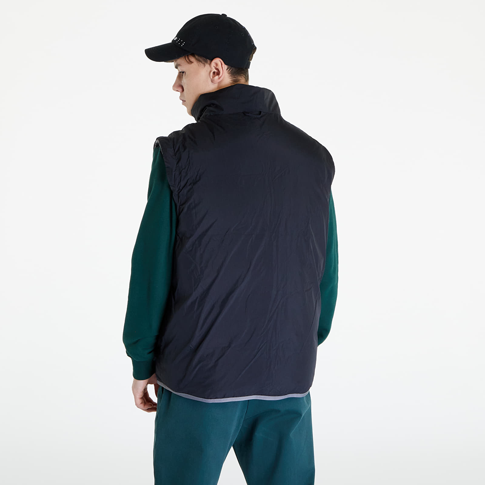 Jachete adidas Originals Rifta Down Regen Hooded Puffer Jacket Black/ Grey Four