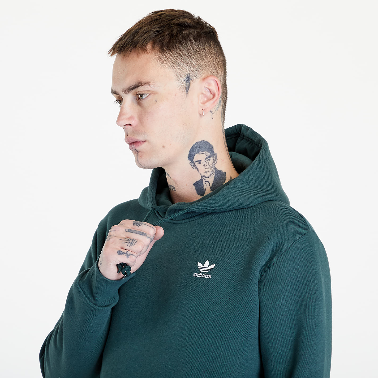 Mikiny adidas Originals Essential Hoody Mingre