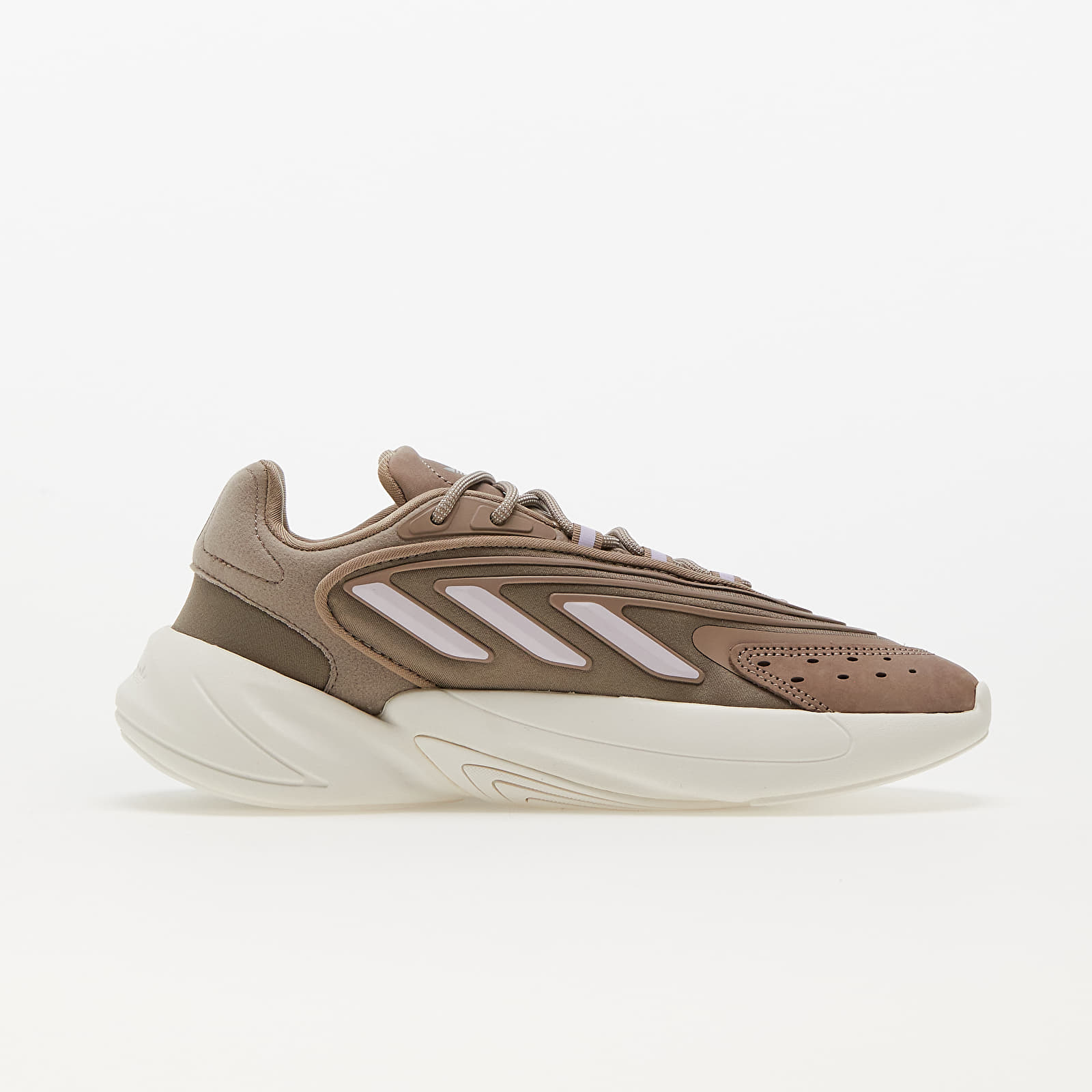 Women's sneakers and shoes adidas Originals Ozelia W Chalk Brown/ Paper Tint/ Semi Brown
