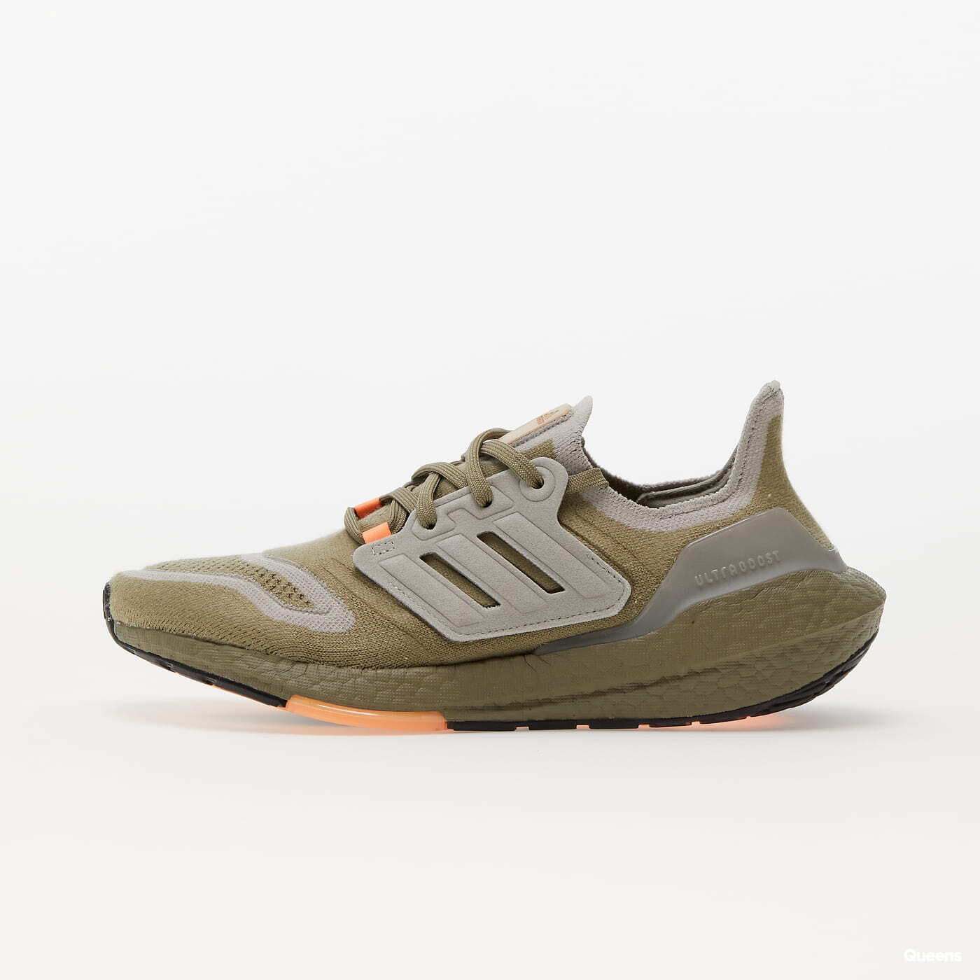 Pánske tenisky a obuv adidas Performance UltraBOOST Orbit Green/ Metalic Grey/ Orange