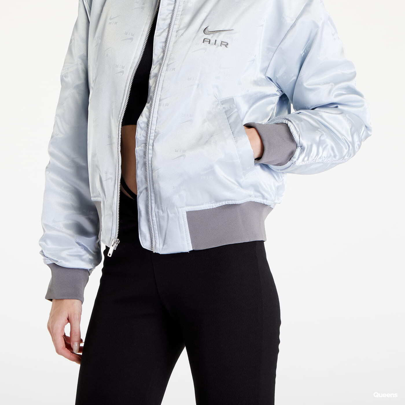 Chaquetas Nike Air Bomber Jacket Silver
