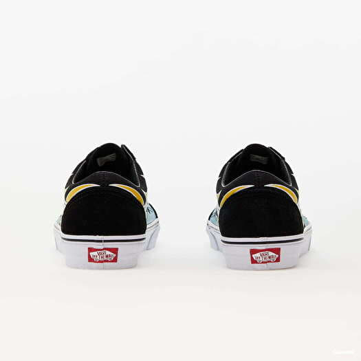 Men s sneakers and shoes Vans Old Skool Glow Flame Black White Queens