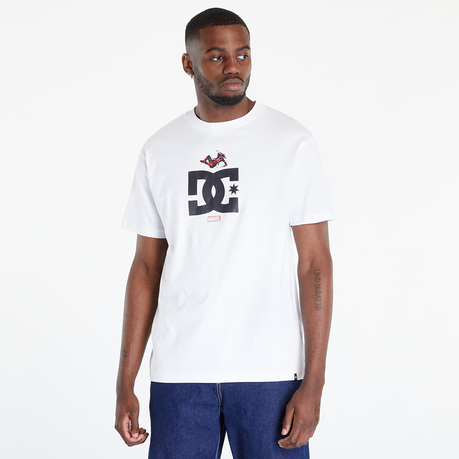 T-shirts DC x Deadpool Jump Star Tee White