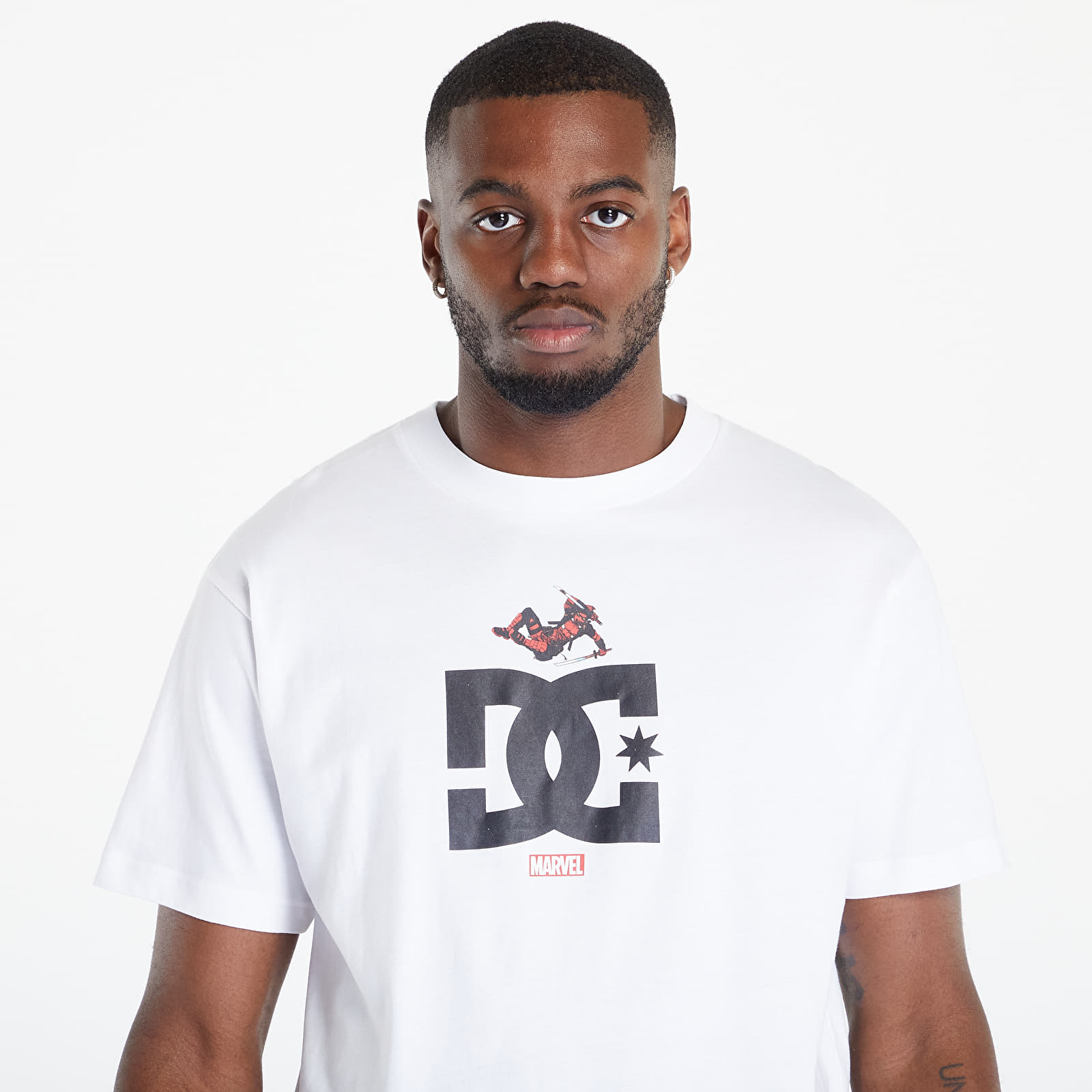 T-shirts DC x Deadpool Jump Star Tee White