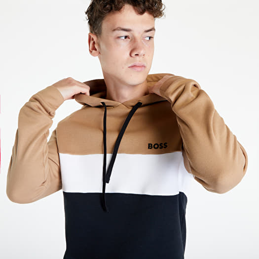 Sweatshirts Hugo Boss Contemporary Hoodie Brown White Black Queens
