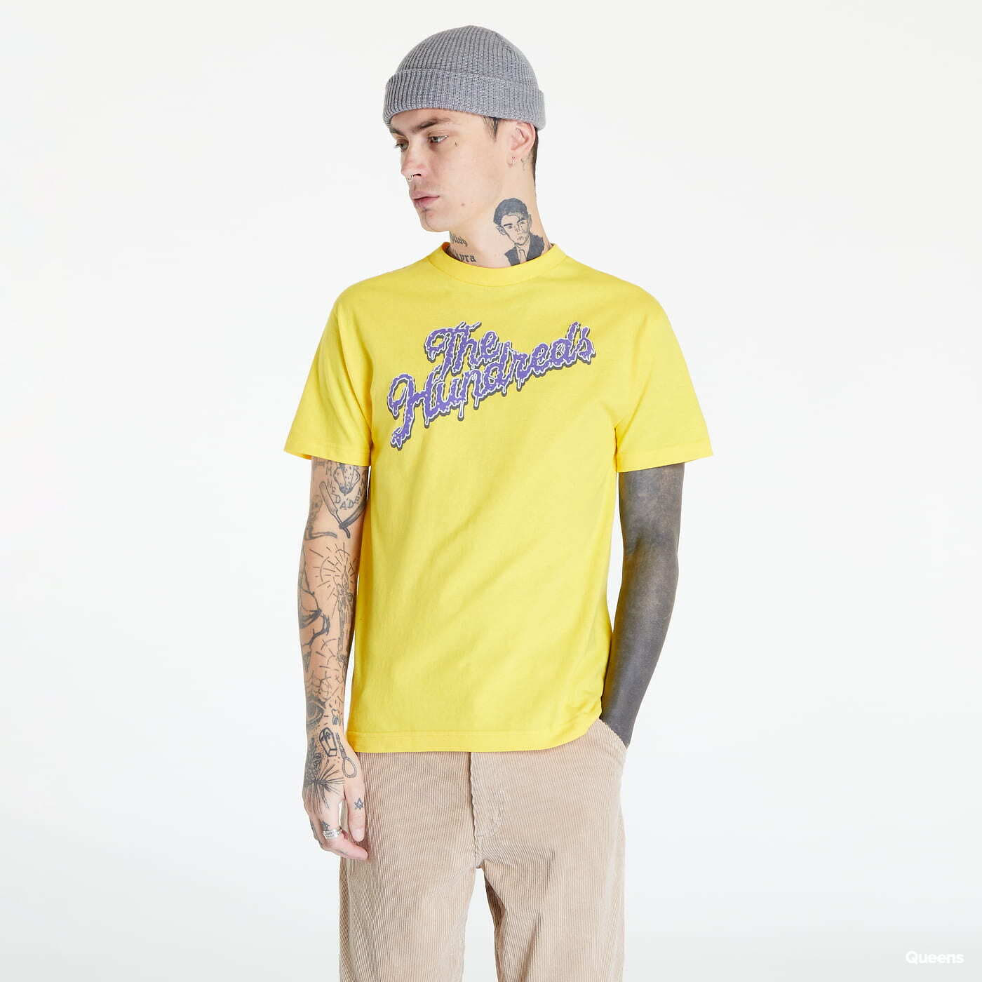 Trička The Hundreds Slime Slant T-Shirt Yellow