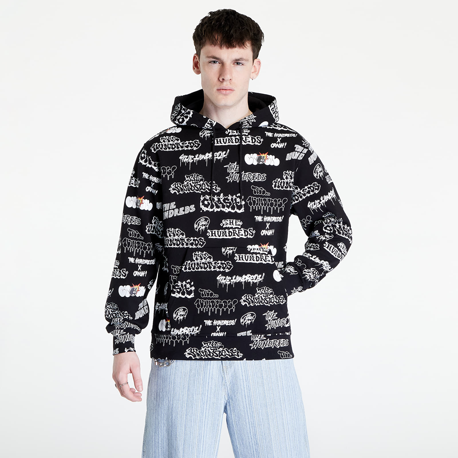 Sweatshirts The Hundreds Bomb Pullover Black Queens