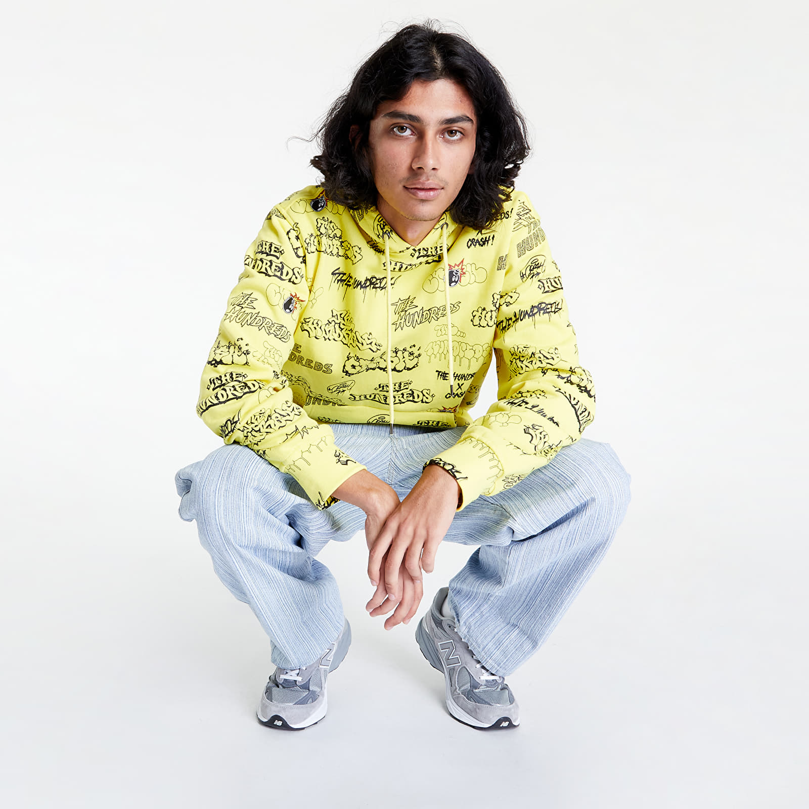 The hundreds hoodie yellow 2025