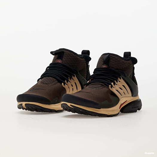 Herren Sneaker und Schuhe Nike Air Presto Mid Utility Baroque Brown/ Canyon  Rust-Sesame-Sequoia | Queens