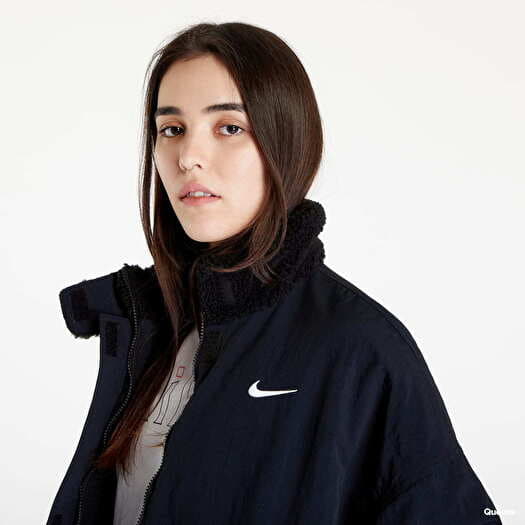 Jackets Nike Sportswear Essential Woven Fleece-Lined Jacket Black