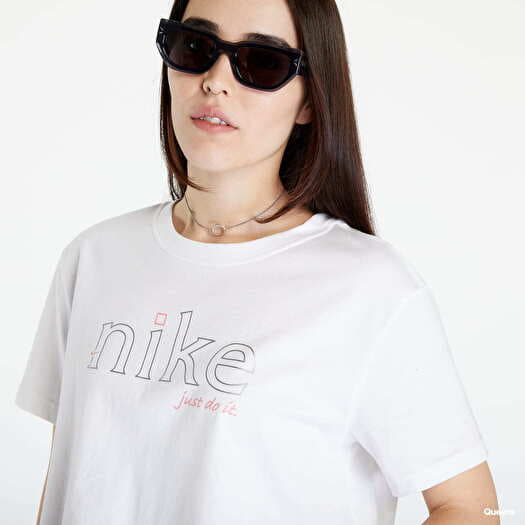 Tank Tops Nike Sportswear Women s Cropped T Shirt White Queens
