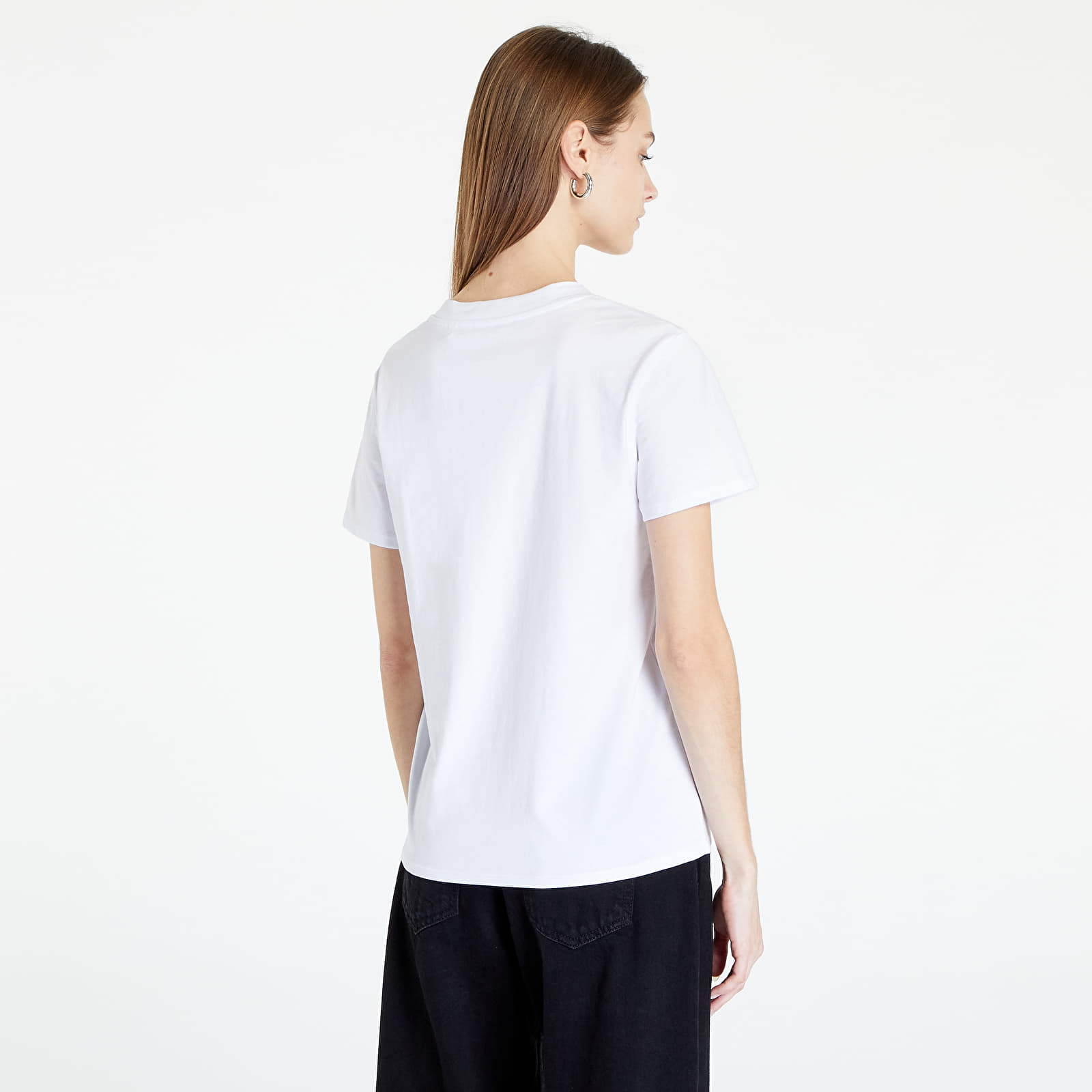 T-krekli GUESS Front Logo T-Shirt White