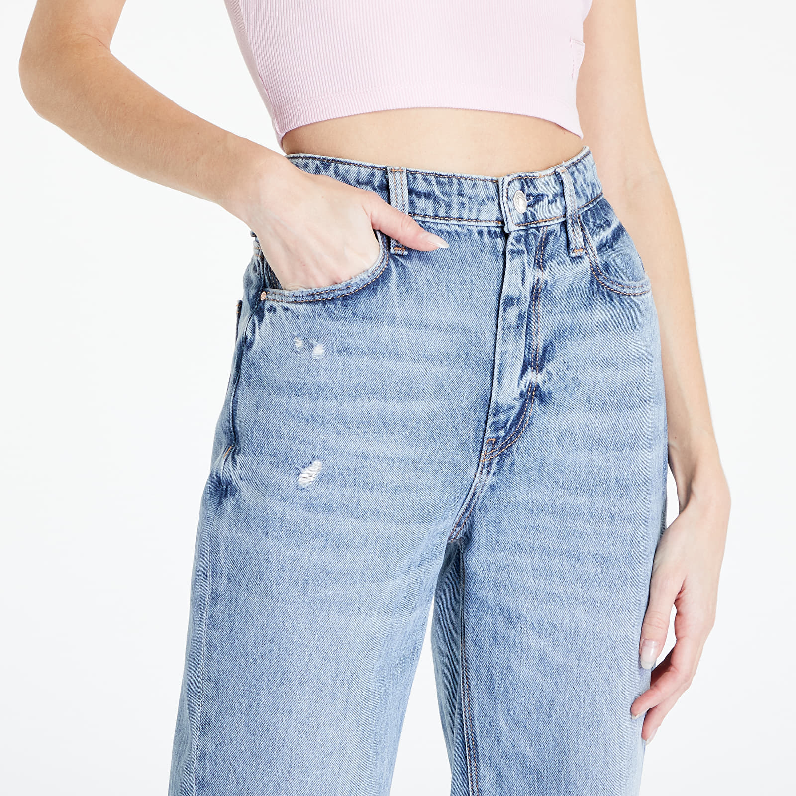 Jeans GUESS 80S Straight Jeans Blue