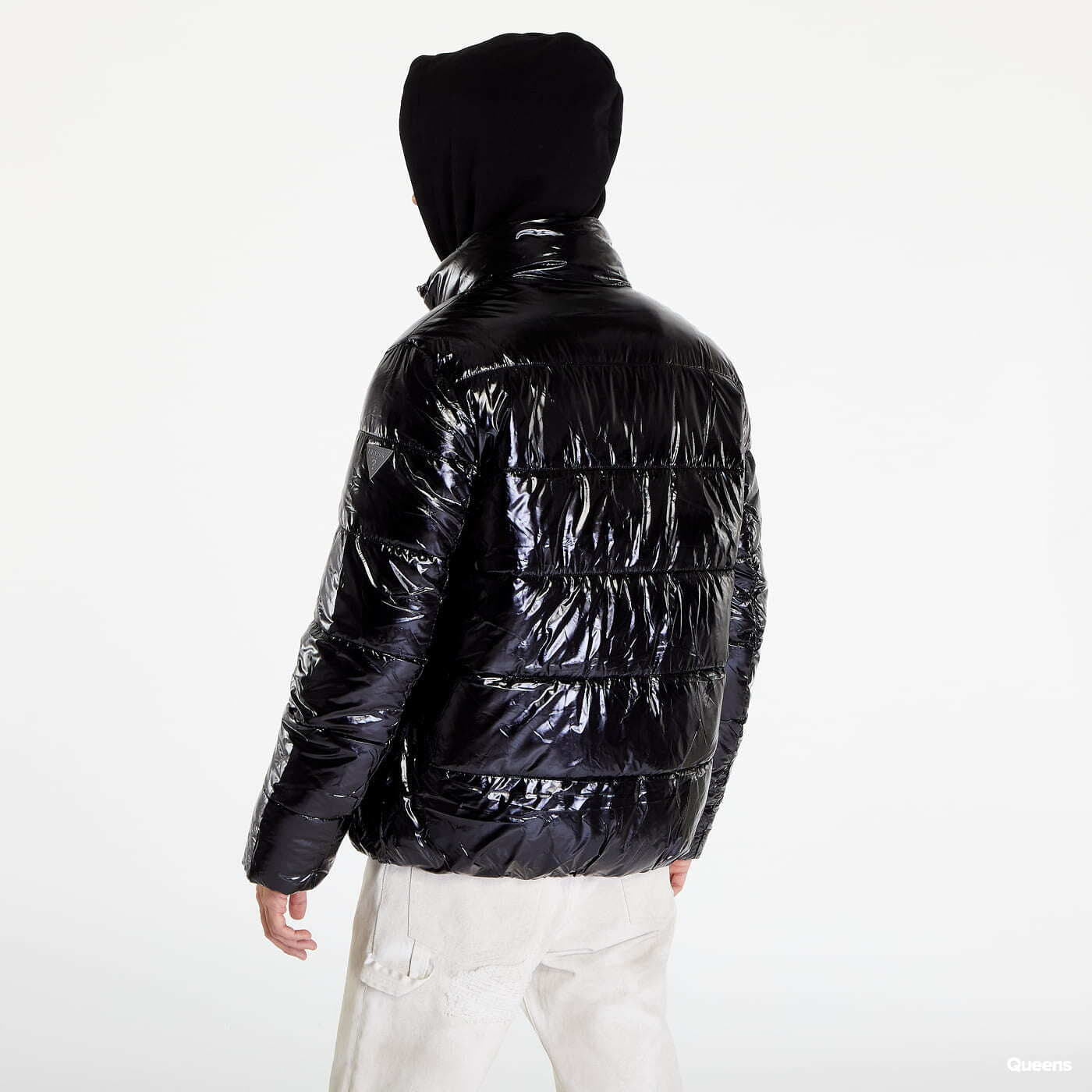 Jakne GUESS Liquid Puffa Jacket Black