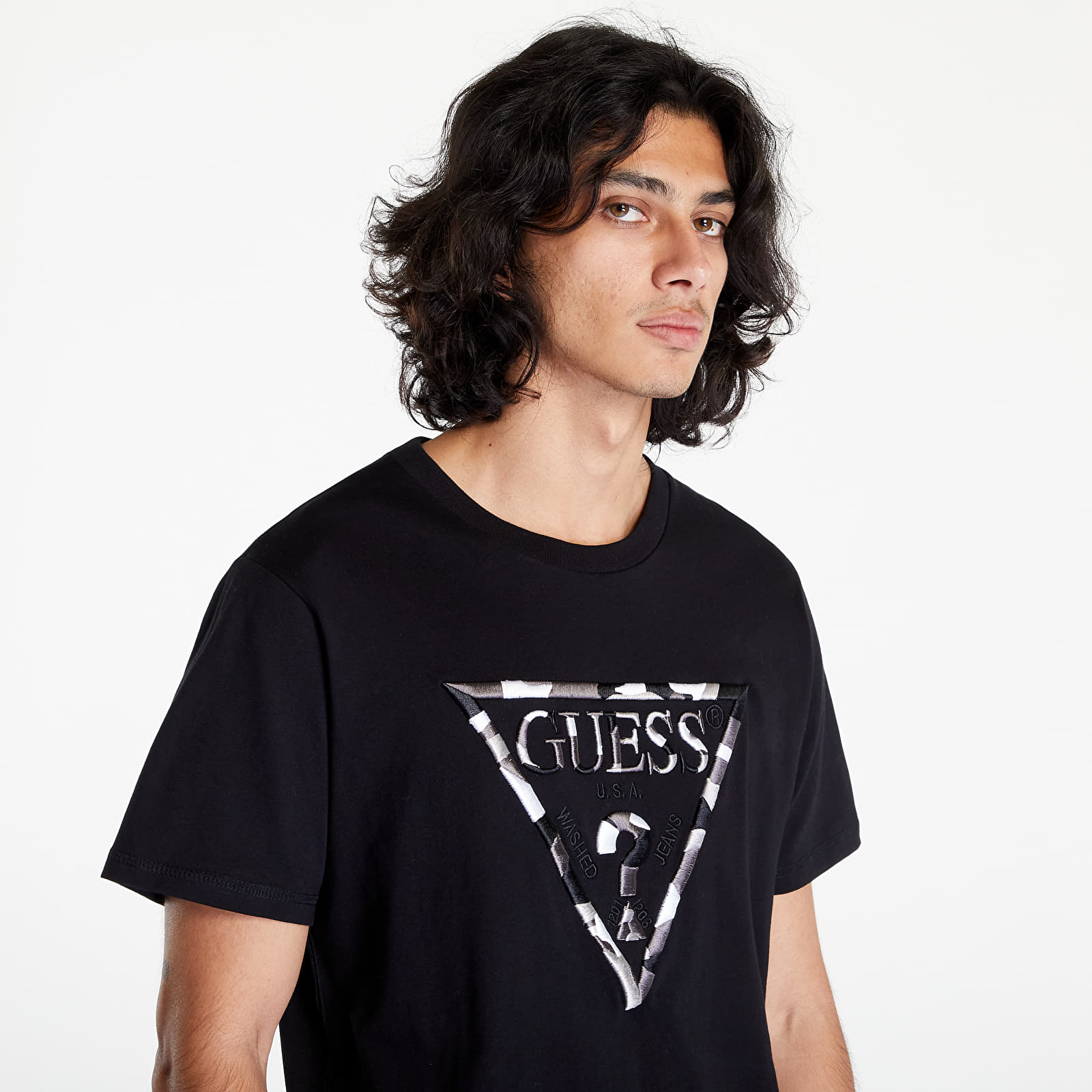 All black 2025 guess shirt