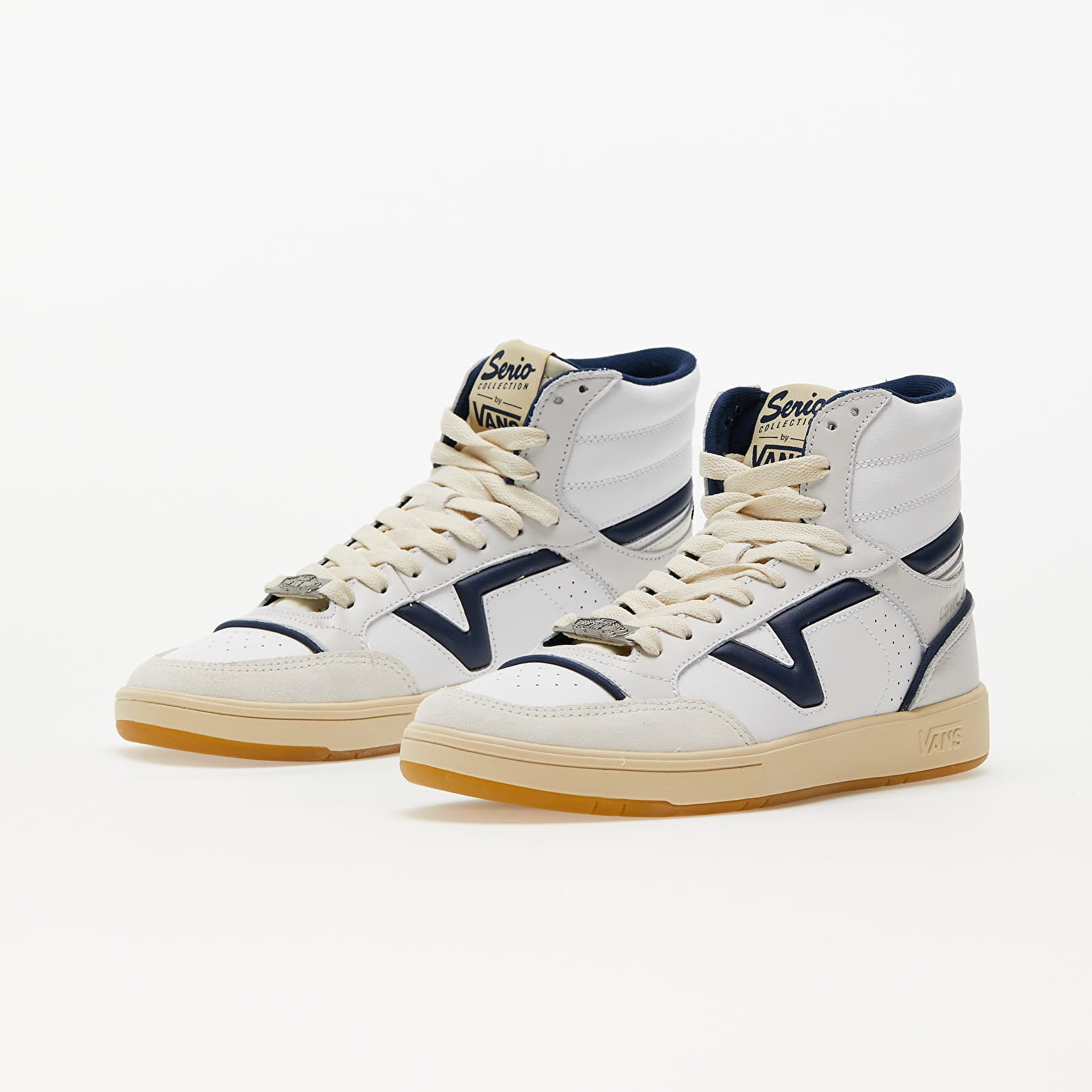 Scarpe uomo Vans Lowland Hi CC JMP Serio Collection Dress Blues/ White