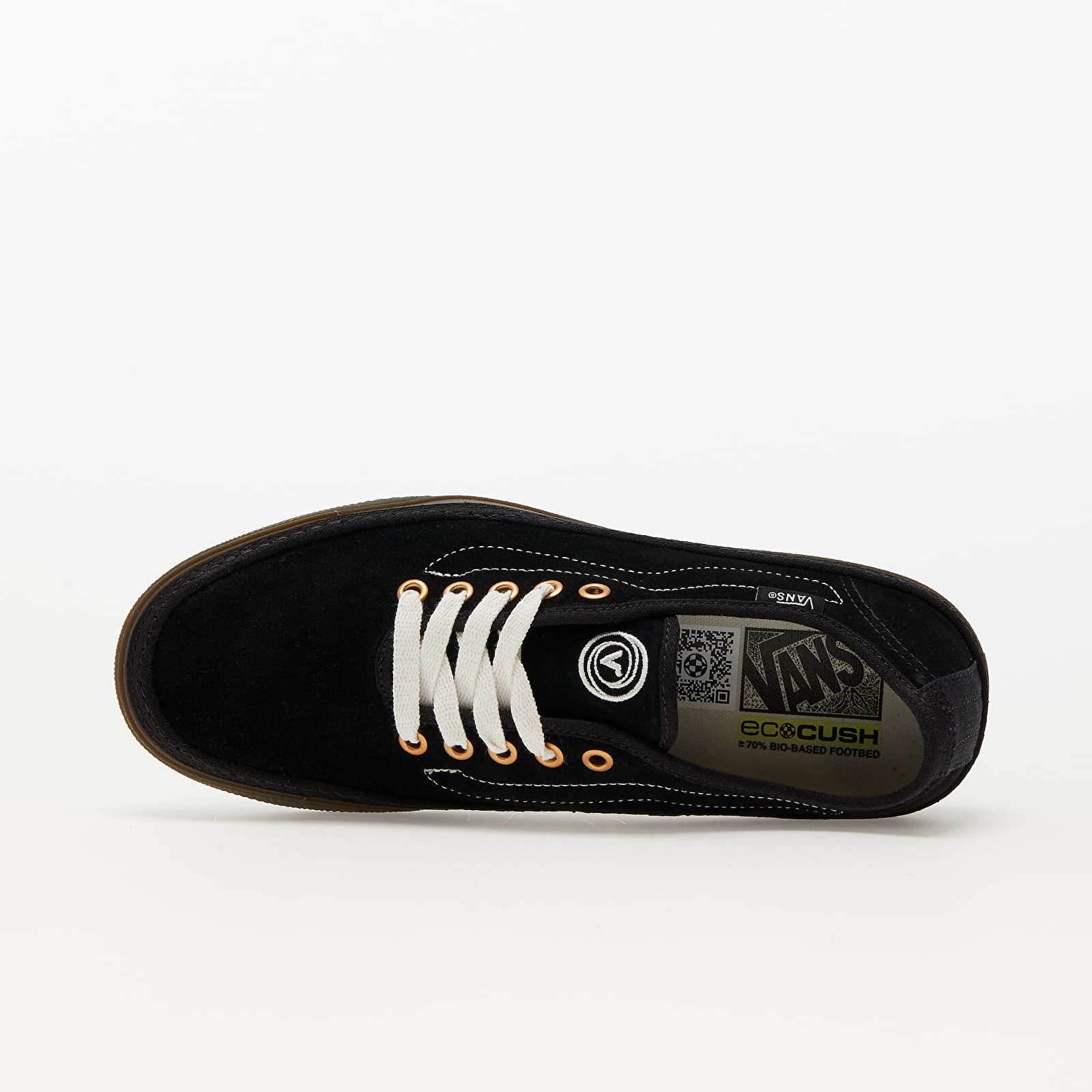 Vans lo pro black gum sole top