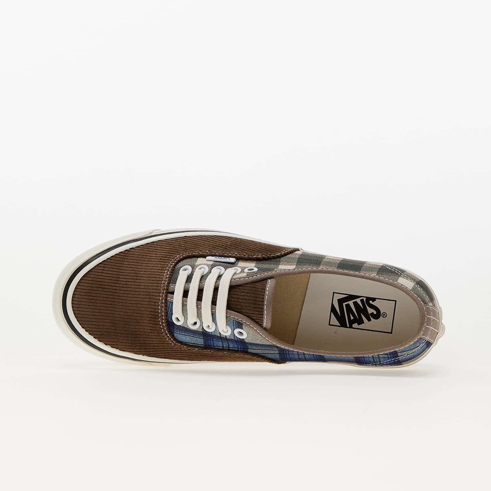 Men s sneakers and shoes Vans Authentic 44 DX Anaheim Factory Og Cord Plaid Walnut Queens