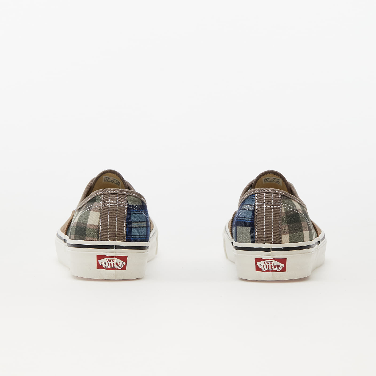 Vans plaid slip on on sale