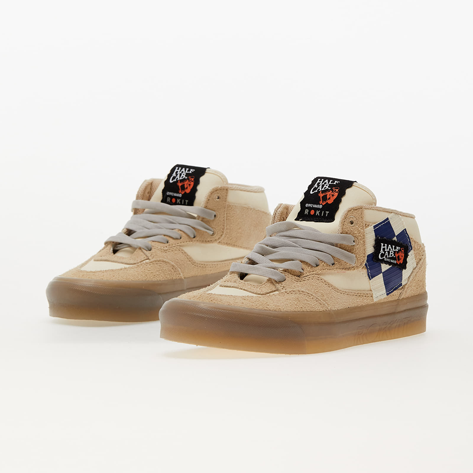 Meeste tossud ja kingad Vans x Rokit Half Cab 33 DX Rokit Translucent Pebble