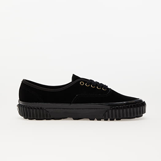 Vans vault authentic lx black suede cheap