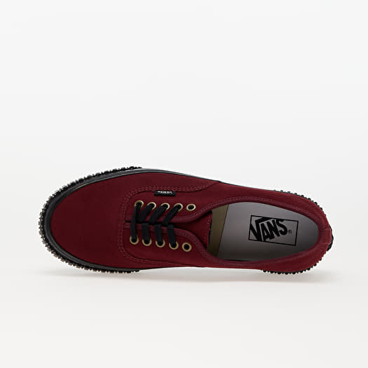 Maroon and black vans hotsell
