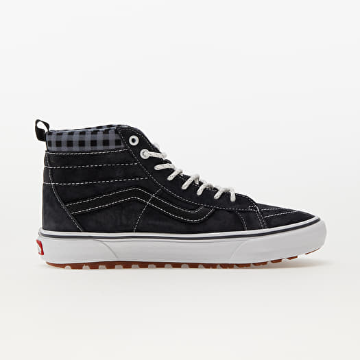 Men s sneakers and shoes Vans SK8 Hi MTE 1 Plaid Grey White Queens
