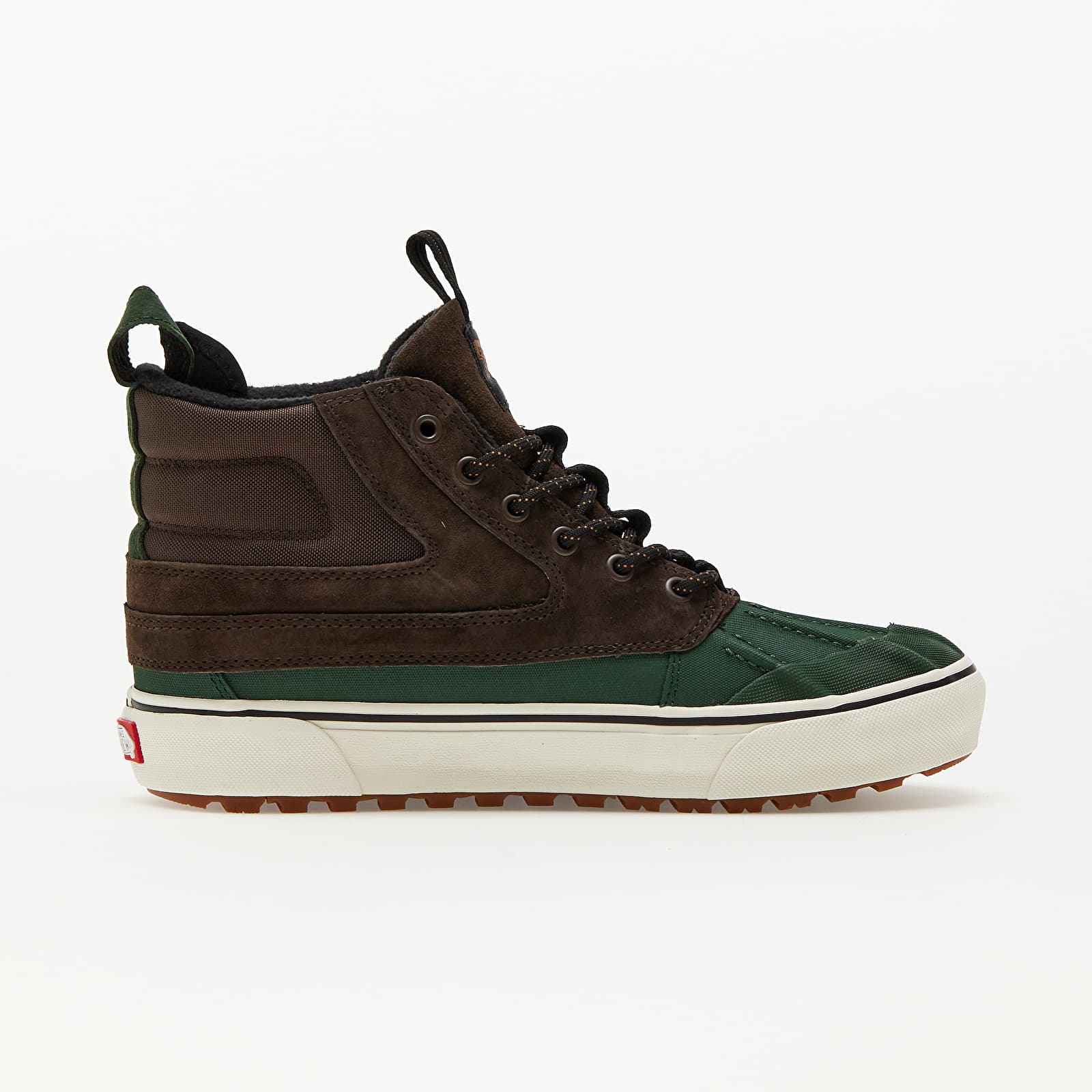 Men s sneakers and shoes Vans SK8 Hi Del Pato MTE 2 Brown Green Queens